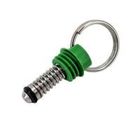 Valvola di sicurezza for fusto con blocco a sfera - 1 valvola regolabile for la produzione di birra - ROSSO 35 psi, GIALLO 17 psi, GRIGIO 100 psi, VERDE 65 psi(GREEN-65psi)