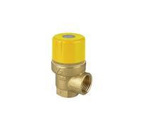 Valvola Di Sicurezza Icma 1/2" Impianti Solari a Taratura Fissa 6 Bar 93S120ADAN