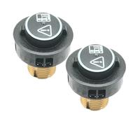 Valvola Di Sicurezza In Ottone For Pulitore A Vapore 45901050 Tappo Di Riempimento Parte, Compatibile Con Karcher SC4 SC5, Sostituisci Il Coperchio Del Serbatoio Dell'aspirapolvere(2pcs)