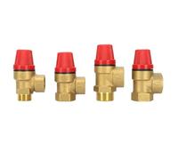 Valvola di sicurezza in ottone, interruttore di scarico, filo interno ed esterno, valvola di sicurezza in ottone, 1/2 3/4, 1 pezzo (1/2", MALE FEMALE_8BAR)