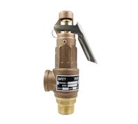 Valvola di sicurezza in rame S10L da 1/2" a 3/4" a 1" S10 5 bar/8 bar/10 bar(0.6Mpa)