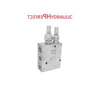 Valvola di sicurezza per 2 pompe valvola di cambio alta - bassa pressione...