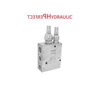 Valvola di sicurezza per 2 pompe valvola di commutazione alta - bassa...