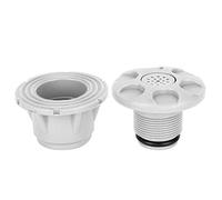 Valvola di sicurezza per gommone in plastica, diametro esterno 55 mm | Pack Raft Compact Componente di ricambio alto 42 mm con apertura interna da 34 mm per la configurazione della valvola di un