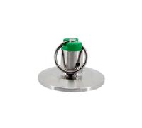 Valvola di sicurezza regolabile PRV con tappo terminale da 1,5" Tri Clamp - 17-100 psi for produzione di birra fatta in casa e lavorazione dei latticini(65psi)