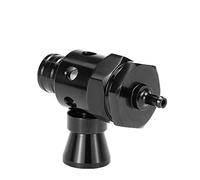 Valvola di soffiaggio turbo universale in alluminio da 25 mm con fischietto regolabile ad alte prestazioni telaio in alluminio billet finitura in metallo anodizzato a molla integrata risposta di