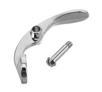 Valvola di Spurgo per Tromba Vite, Ricambio in Lega Argento | Design a Vite, Fissaggio e Sostituzione, Specifiche Disponibili, Accessorio Incluso Vite, per Tromba