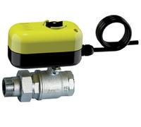 VALVOLA DI ZONA A 2 VIE FAR 40S A SFERA AGGANCIO RAPIDO MF 1/2" 3/4" 1" 1"1/4