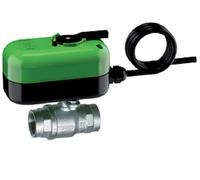 VALVOLA DI ZONA A 2 VIE FAR CROMATA FF 1/2" 3/4" 1" SBLOCCO MANUALE 230V / 24V