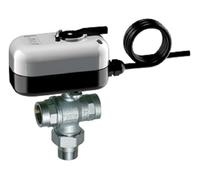 VALVOLA DI ZONA A 3 VIE CROMATA FAR 8S FF CON SERVOCOMANDO ELETTRICO 230V/24V