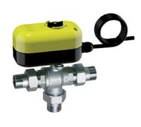 VALVOLA DI ZONA A 3 VIE FAR 40S A SFERA AGGANCIO RAPIDO MM 1/2" 3/4" 1" 1"1/4