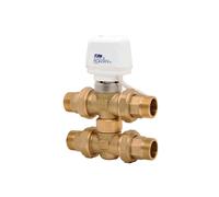 VALVOLA DI ZONA ICMA V220 MOTORIZZATA 4 VIE ATTUATORE ELETTROTERMICO 322 M30X1,5