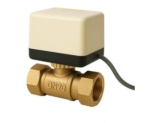 Valvola di zona motorizzata a due vie serie DQ220 220VAC DN20 26.9 mm (3/4")