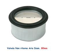 Valvola diametro 80 di NON RITORNO ARIA per le Tubazioni flessibili e rigide Ari