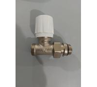 VALVOLA DIRITTA TERMOSTATIZZABILE PINTOSSI DIAMETRO 1/2 ATT. 24X19