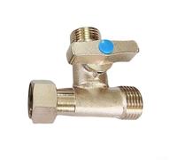 Valvola Divisore Acqua Rame 3 Vie Valvola Divisore Acqua Rame(Blue)