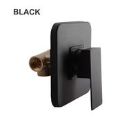 Valvola doccia a scomparsa da costruzione in ottone con opzioni di installazione