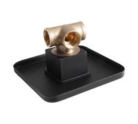 Valvola doccia a scomparsa da costruzione in ottone con opzioni di installazione