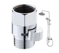 Valvola doccia compatta - valvola di controllo del flusso 'acqua, valvola di regolazione del volume. Valvola a soffione, durevole, indispensabile in bagno a casa, per un controllo preciso del