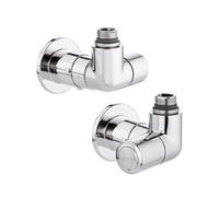 VALVOLA E DETENTORE CALEFFI TERMOSTATICA VERSO DESTRA 1/2" ARREDO CROMO 400300