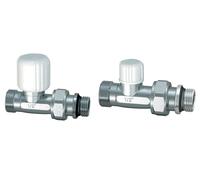 VALVOLA E DETENTORE DRITTA FAR MULTISTRATO RAME TERMOSIFONI