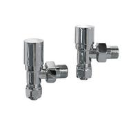 VALVOLA e DETENTORE MULTISTRATO CROMO 1/2 x 16 Valvole Detentori Radiatori