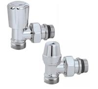 Valvola e detentore termostatizzabile per termoarredi 1/2 M Caleffi 338040
