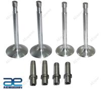 Valvola E Guida Set per Triumph Pre-unit 6T 1949 - 1962 Ferro Testa Modelli