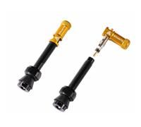 Granite design juicy nipple tubeless valves 45 mm with valve key caps gold