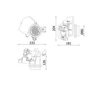 Valvola EGR MAHLE CE 40 000P
