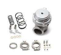 Valvola EGR Modulo Raffreddatore D'acqua Turbo Esterno Wastegate Da 44 Mm Con Flangia Hardware MV-R Raffreddato Ad Acqua Rosso Blu Nero(D'argento)