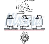 Valvola EGR NISSENS 98187