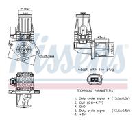 Valvola EGR NISSENS 98377