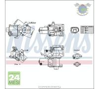 Valvola EGR Nissens per AUDI Q7 A8 A6 A5 A4 PORSCHE CAYENNE VW TOUAREG PHAETON