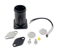 Valvola EGR Per BMW E46 318d 320d 330d 330xd 320cd 318td 320td Adattatore Tappi Di Montaggio Termostato Di Raffreddamento Tappi Valvola Ricircolo Gas Scarico(Adaptor)