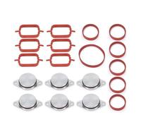 Valvola EGR Per BMW M57 E39 E60 E46 E38 E53 E83 E65 E61 E65 E70 E71 E92 X3 X5 X6 Swirl Flap Blanks Piastra e collettore di aspirazione Guarnizione Guarnizione Valvola Ricircolo Gas Scarico(22MM)