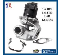 Valvola EGR Xsara Berlingo 206 207 308 307 PARTNER 1.6 + Fascette & Guarnizioni