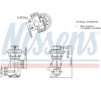 Valvola EGR per CITROËN FIAT PEUGEOT BOXER DUCATO JUMPER