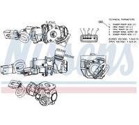 Valvola EGR NISSENS 98245
