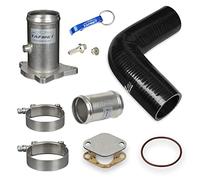Valvola EGR Ricambio Tubo Tuning Kit Nero per VW Audi Seat Skoda con motori 1.9 TDI PD 130 150 160 HP
