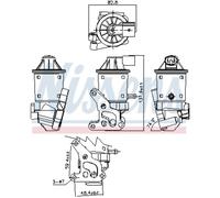 Valvola EGR NISSENS 98152