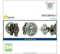 Valvola EGR Sando per HYUNDAI SANTA FE ELANTRA TRAJET MATRIX ACCENT KIA CERA ck7