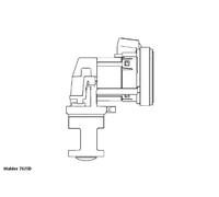 Valvola EGR WAHLER 7625D per MERCEDES W204)