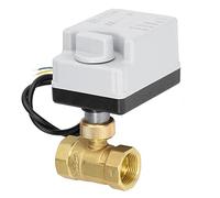 Valvola elettrica Bal, valvola a sfera motorizzata DN20 DC12V ~ 24V, valvola a sfera normalmente chiusa installazione rapida, materiali durevoli, funzionamento sicuro, ampie applicazioni