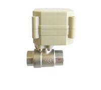 Valvola elettrica for acqua da 1/4'' senza indicatore di override manuale Valvola motorizzata in acciaio inossidabile DN8 On/Off 5 secondi for il trattamento dell'acqua(Dn8 Npt Thread,DC5V-CR501)