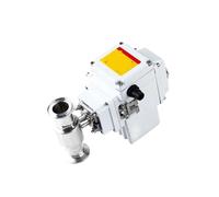 valvola elettrica, Valvola a sfera elettrica in acciaio inossidabile da 25 mm Q911F-16P a membrana for uso sanitario for uso alimentare 12-220 V(110VAC)