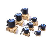 Valvola elettromagnetica in ottone, valvola pneumatica for acqua/olio/gas DN6 DN20 DN8 220V DC24V(220v Ac,DN10)