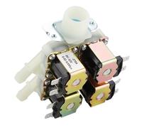 Valvola elettromagnetica in plastica DC 12V/24V/220V G3/4" 1 in 4 out Valvola dell'acqua normalmente chiusa Solenoide di ingresso dell'acqua elettrico(DC 24V)