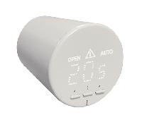 Valvola elettronica radio Perry Electric con sonda di temperatura e display per cronotermostato C.DOM - 1PE2VTRX05