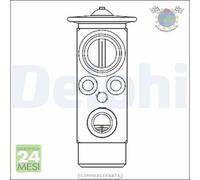 Valvola espansione Delphi per BMW 7 E65 E66 E67 760 750 745 740 735 730